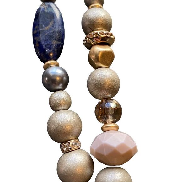 Chico's Horn Pendant Necklace unbranded arrowhead necklace set of two - Picture 2 of 10